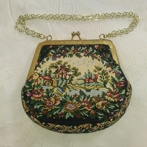 Walbaeg Vintage Tapestry Clutch